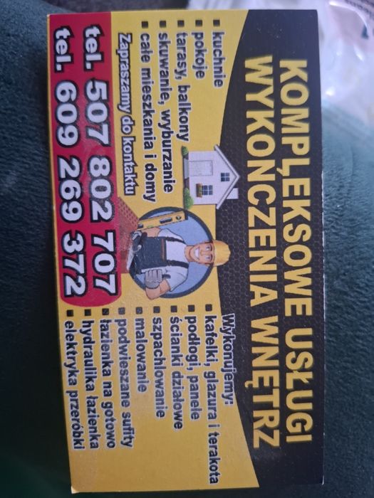 Kompleksowe Usługi wykończenia wnętrz