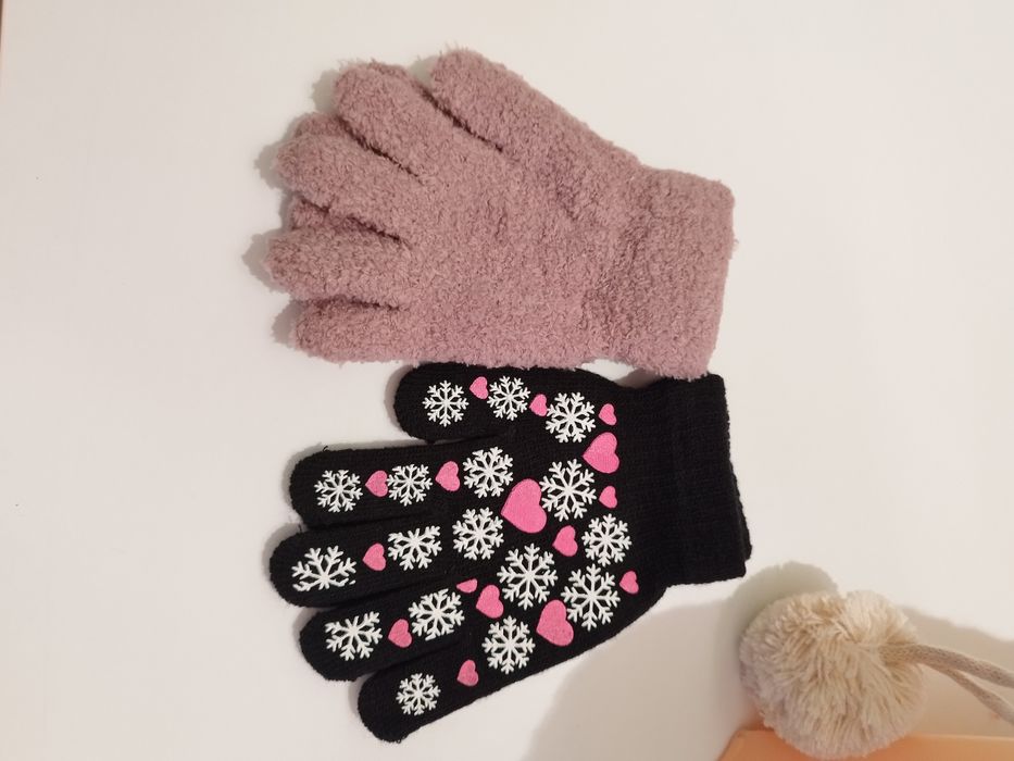 Zestaw czapka i 2 x rękawiczki