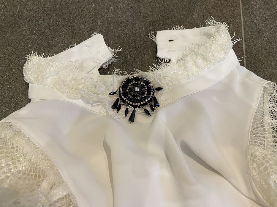 Блуза блузка біла