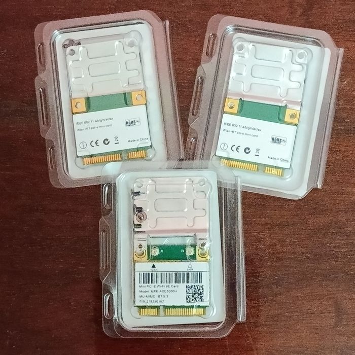 Мережева/сетевая карта/ модуль Intel ax210 mini Pcie