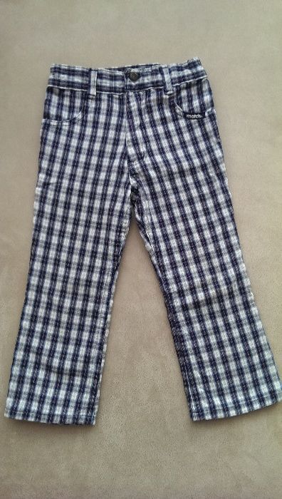 Оригинальнае штаны в клетку Match