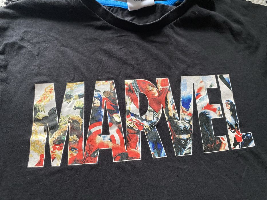 Marvel Czarny T-shift rozmiar M