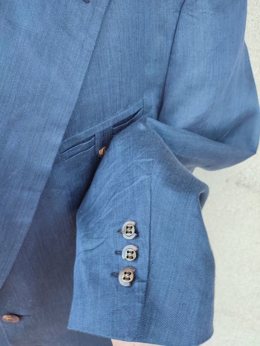 Marynarka męska Van Gils r. 54 100% len