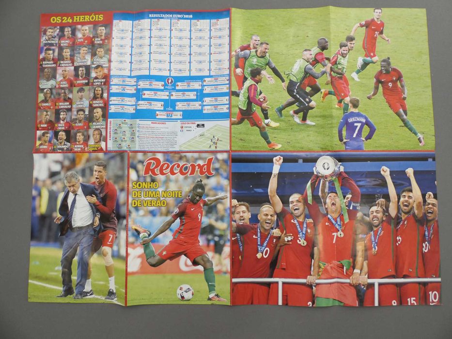 Poster Portugal Campeão Europeu 2016