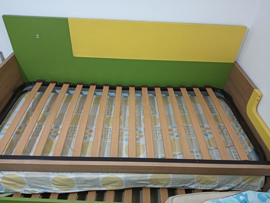 Cama solteiro dupla