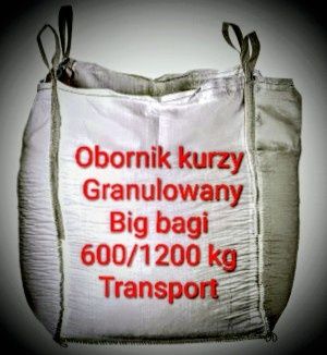 Nawóz ,Granulowany Obornik  Bigbagi 600/1200kg , Transport & Rozła