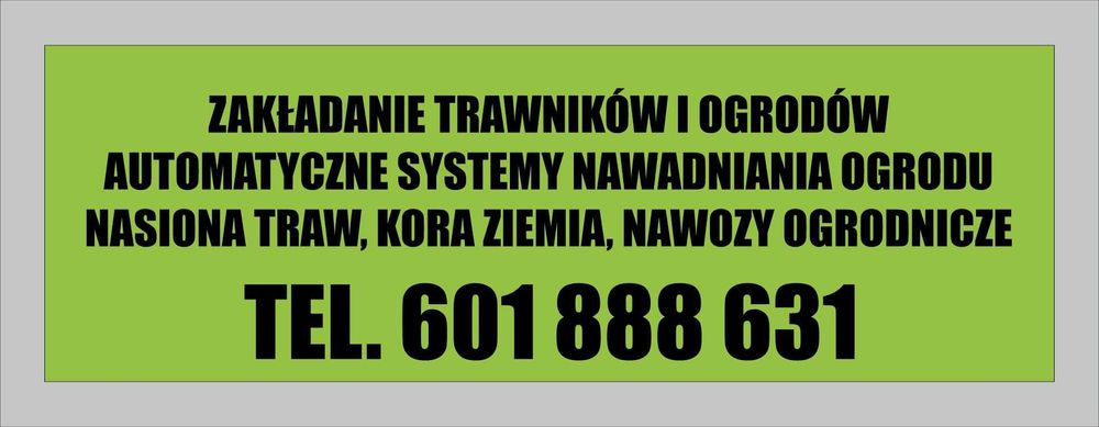 Automatyczne systemy nawadniania Zakładanie trawników i ogrodów