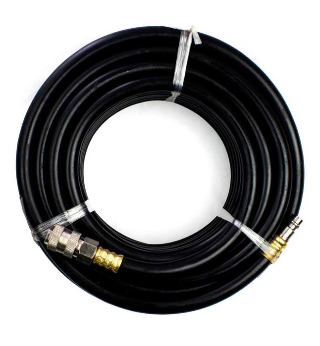 Wąż przewód gumowy elastyczny do kompresora 8x15 15m Kupczyk