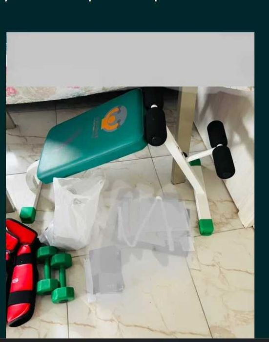 Лавка для пресу скамья тренажер гімнастичний