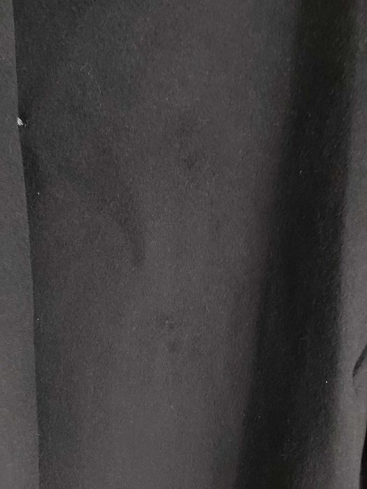 Nowy oryginalny wełniany plaszcz GUESS czarny L eu44