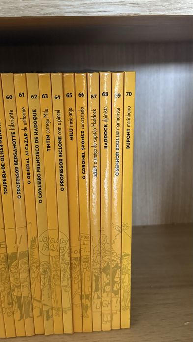 Figuras de Tintin a colecao oficial