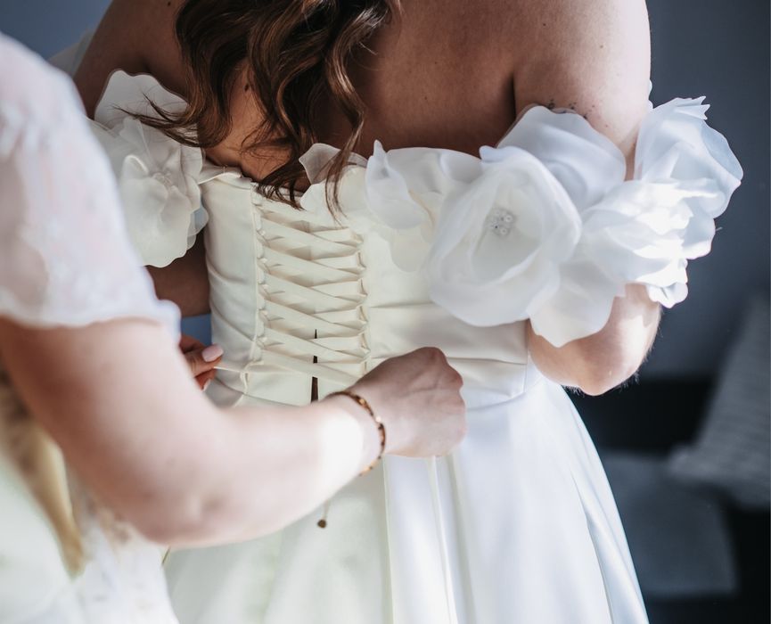 Suknia ślubna polskiej firmy Gala