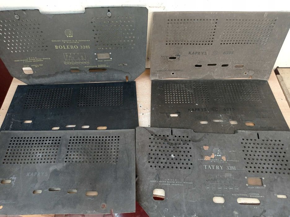 Stare radia lampowe - części !