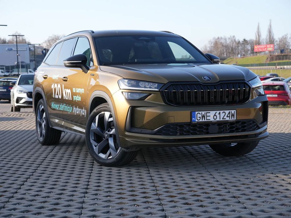 Skoda Kodiaq • 25% RABAT • 13" Infotainment • ładowarka • Webasto • Sportline