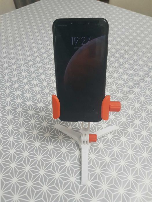 Suporte telemóvel/Câmara