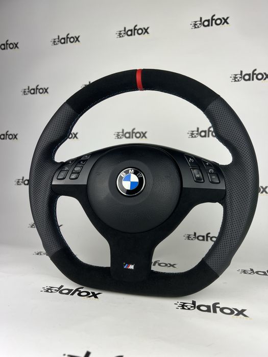 Kierownica BMW E46 M3 E39 M5 E53 M Pakiet M sport modyfikacja obszycie dafox