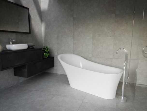 The North Bath Ciri wanna wolnostojąca 170x80cm + syfon klik-klak