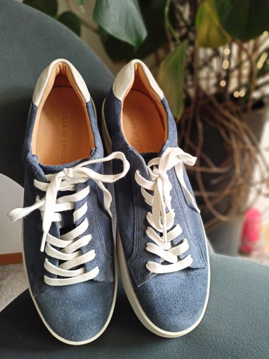 Skórzane męskie sneakersy Tiger of Sweden 43