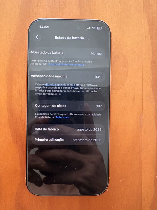 Iphone 17" pro 256gb Laranja.