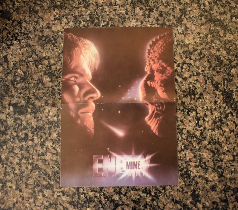 Cinema: Posters: "Enemy Mine" e "The Jewel of the Nile"
