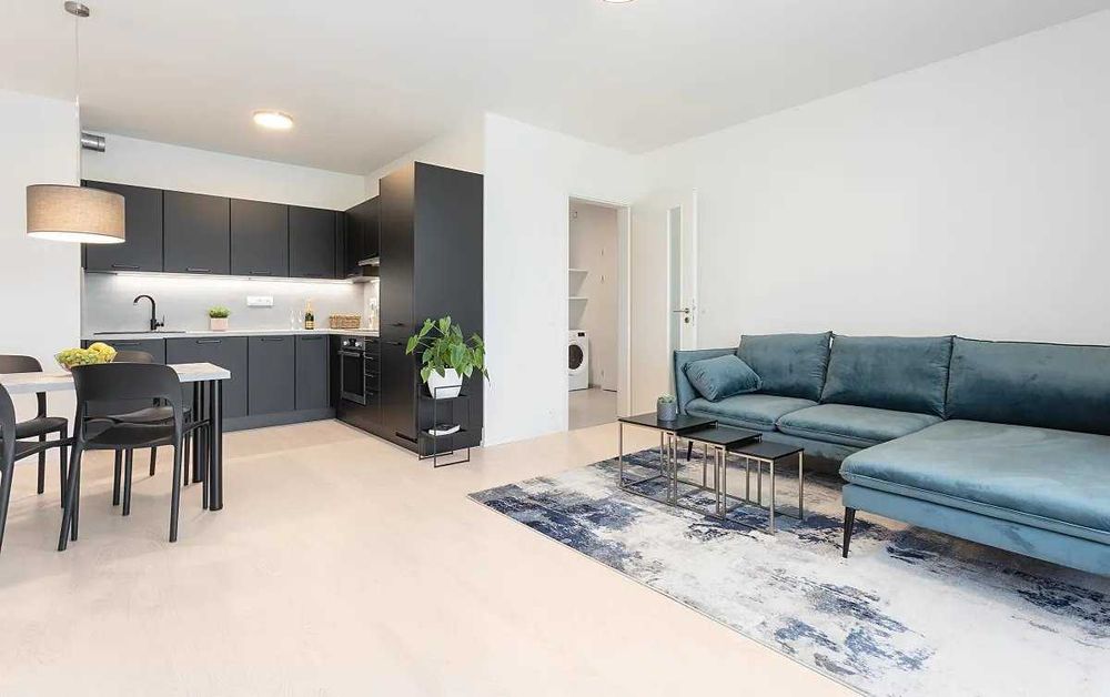 Nowoczesne 2-pokojowe mieszkanie 43,79 m² | Mokotów | Magazynowa 11 | W pełni wyposażone | Metro Wierzbno + Parking w cenie | od 24.07