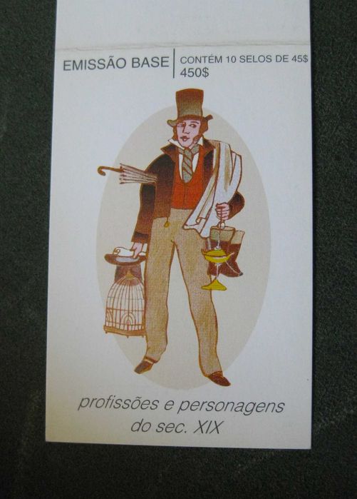 Carteira Nº95 Prof. e Personagens do Séc. XIX, Ferro Velho (1º grupo)