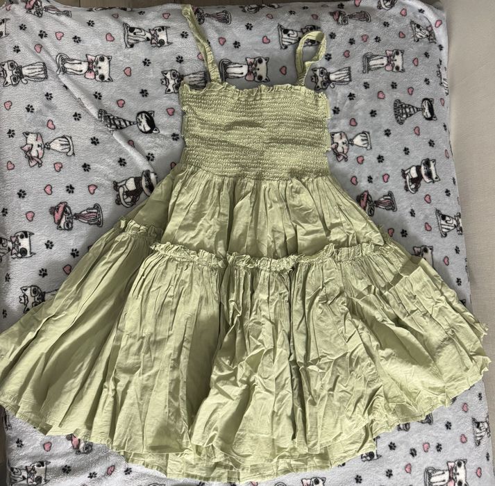 Сарафан жіночий зеленого кольору