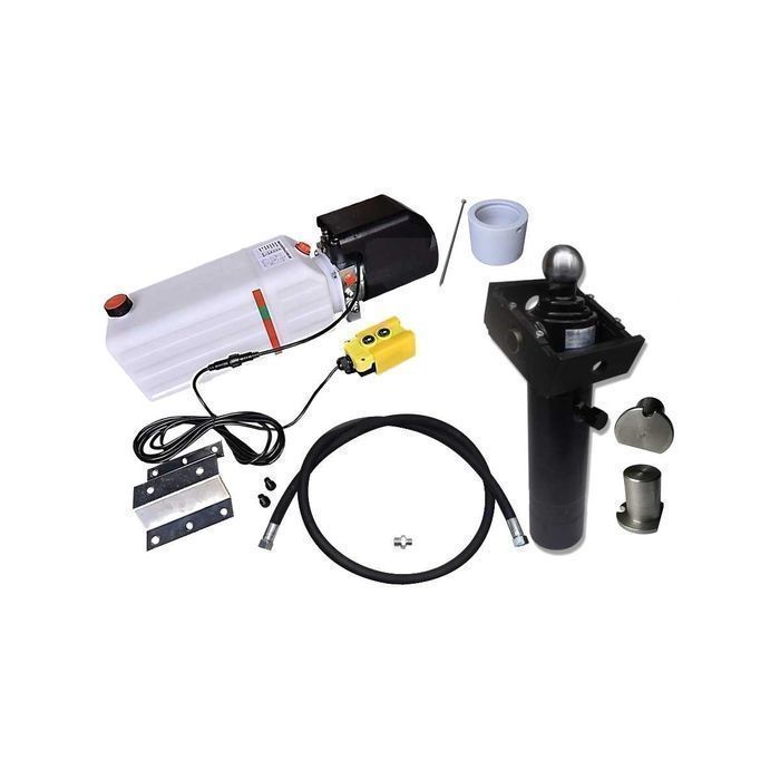 Hydraulika wywrotu 2m 520 Z KOŁYSKĄ 5T 12V KIPRA PRZYCZEPKI [7241]