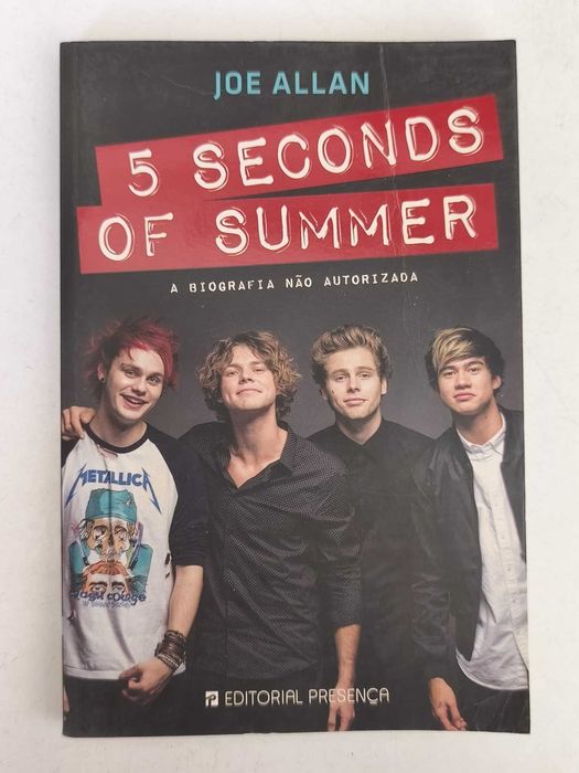 Livro - 5 Seconds of Summer A biografia não autorizada (ctt editorial grátis)