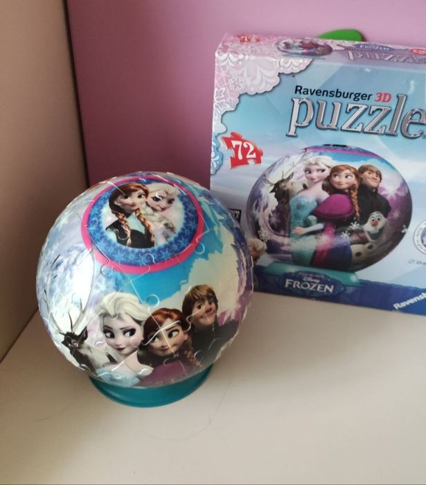 Продам 3d пазлы пластиковые фирмы Ravensburger ,72 шт.