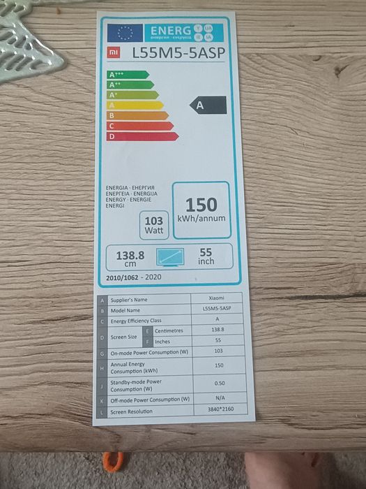 Telewizor Xiaomi 55 cali
