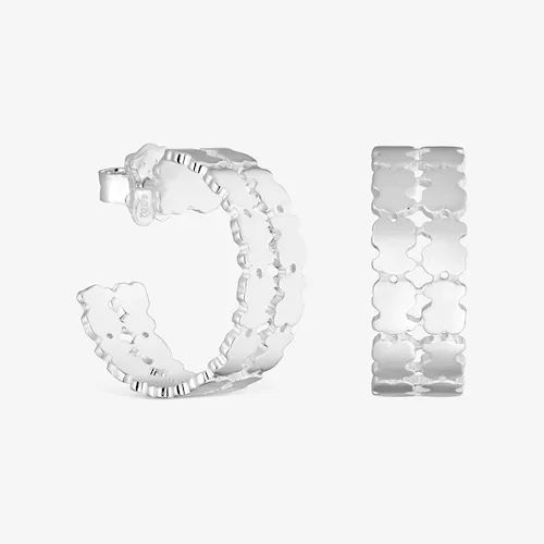 Nowe kolczyki srebro 925 misie 2 cm