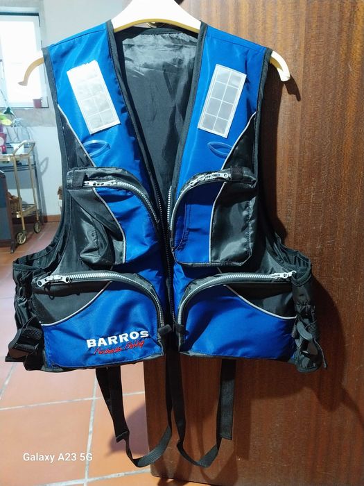 Colete para pesca