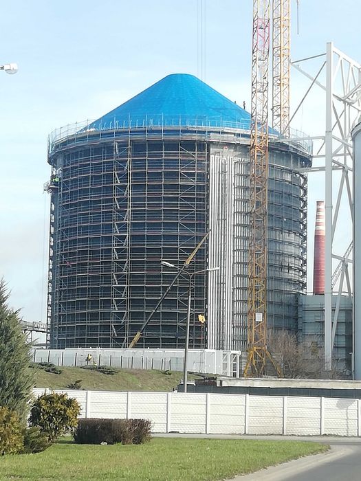 rusztowanie, schody, podpory