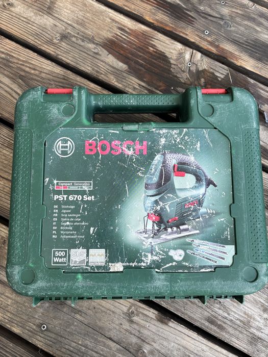 Wyrzynarka Bosch PST 670 Set + walizka