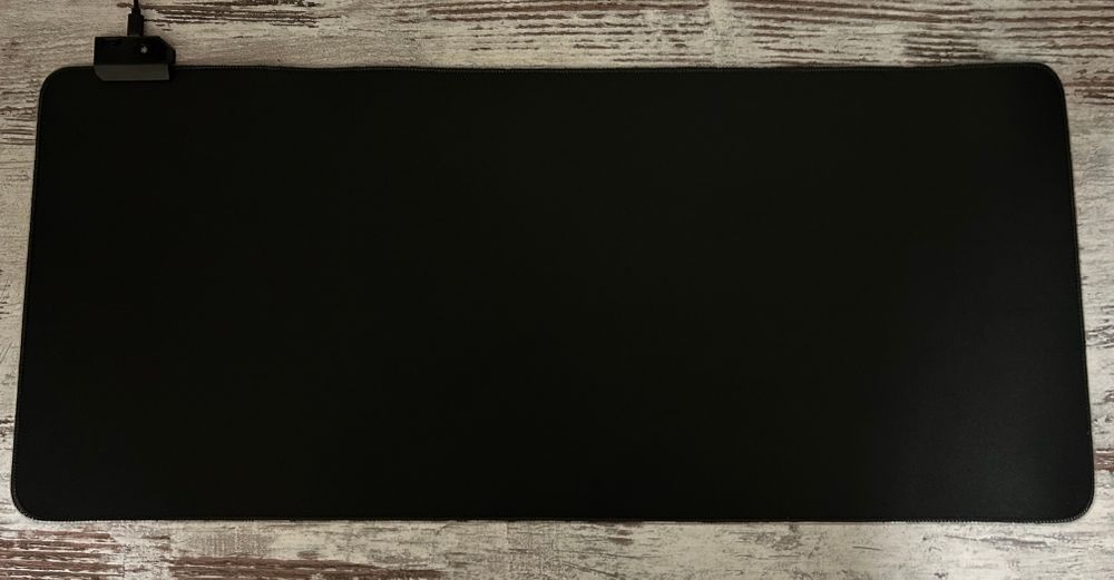Великий ігровий килимок 300х700 мм з RGB підсвіткою | Геймерський коврик