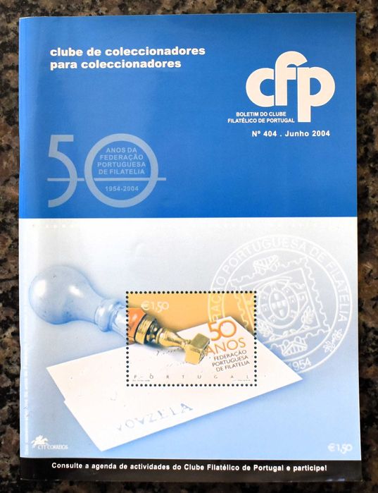 Boletim do Clube Filatélico de Portugal Nº 404 (Junho 2004)