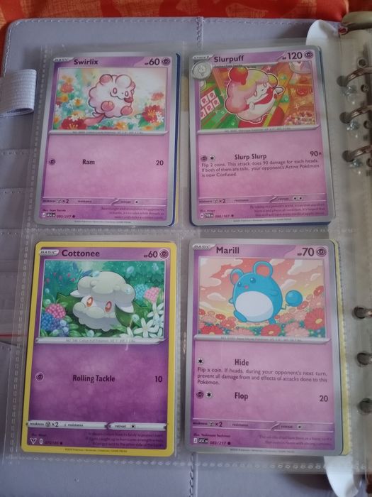 Cartas Pokémon para troca