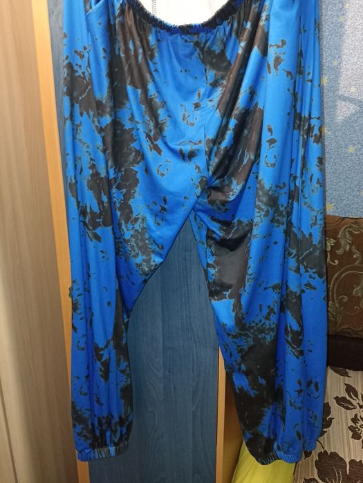 Штани стрейчеві з карманами, розмір 80