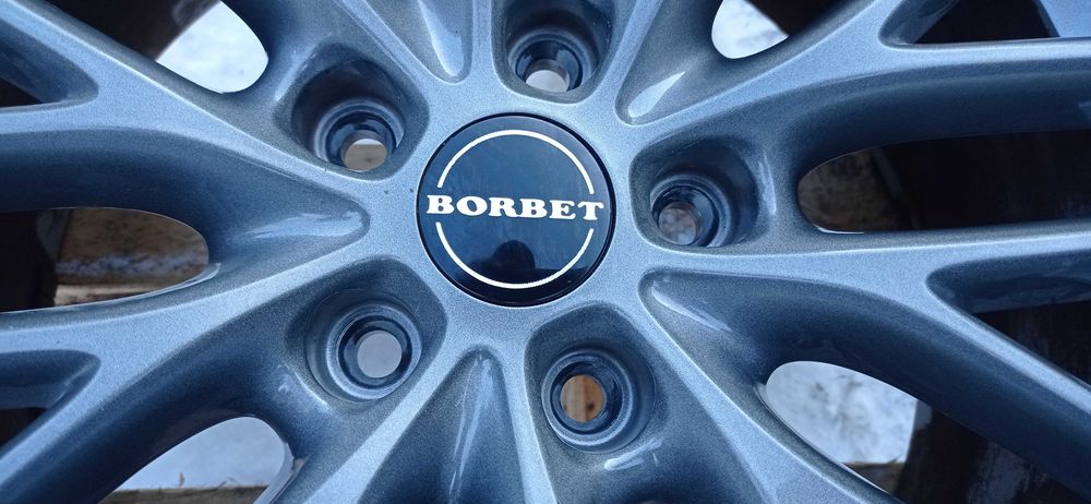 Felgi Koła Aluminiowe BORBET 225/40/R18 DUNLOP 8.5mm 5x114.3 NISSAN