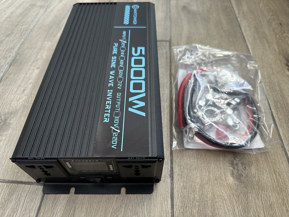 Інвертор 12В  5000Вт “CHANTOWER” (2200Вт номінальна) Новий