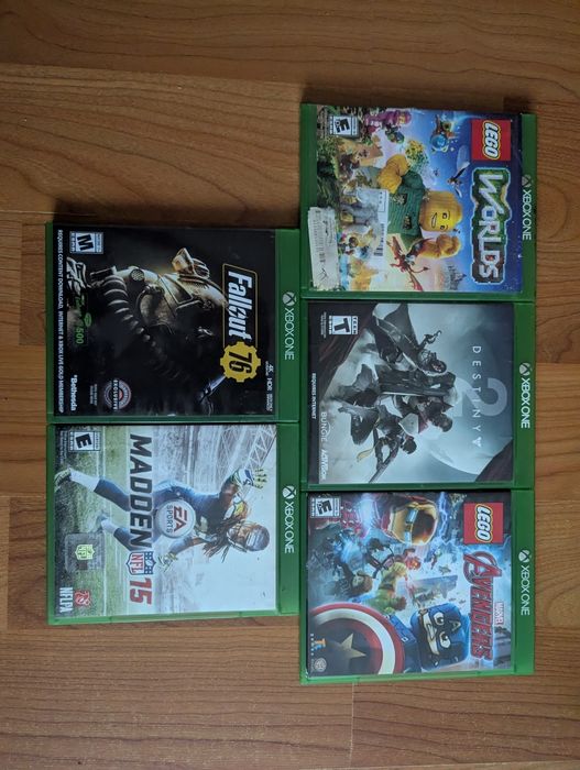 Ігри игры диски на Xbox Series One X S Fallout 76 Lego Marvel Avengers