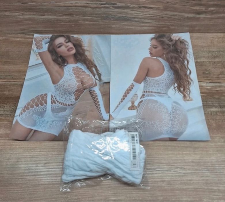 Seksowna bielizna erotyczna bodystocking
