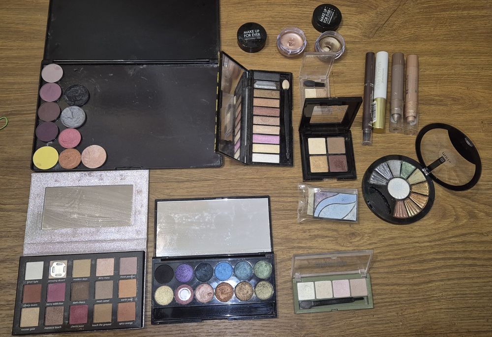 Kosmetyki paletki cieni eyeshadow zestaw