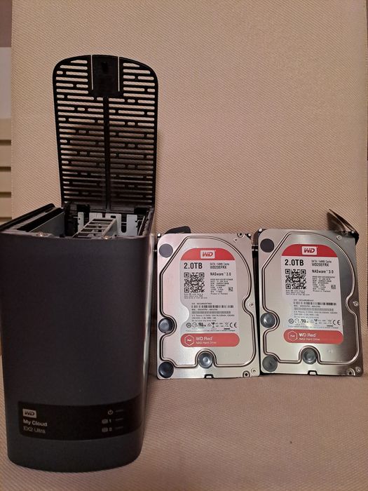WD My Cloud EX2 Ultra 4TB (2x2TB WD Red) NAS | Chmura | RAID | Backup