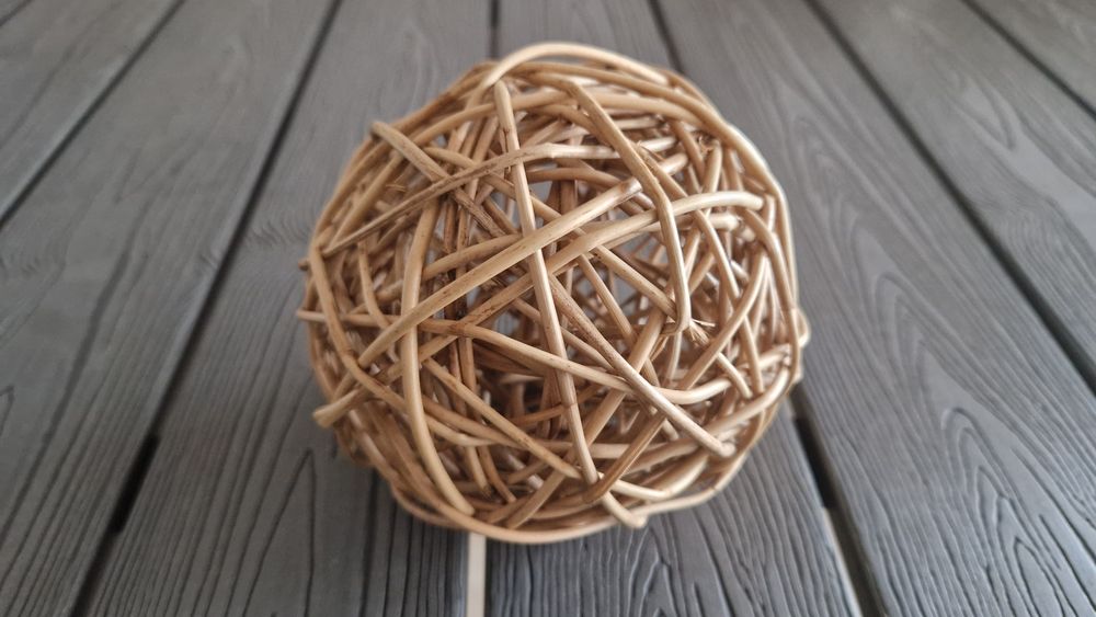 Bola de decoração natural