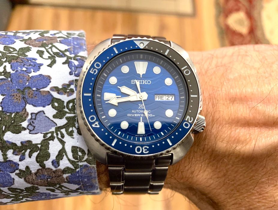 Seiko Prospex Save The Ocean „Shark Fin” Limited 45 mm | Full Set