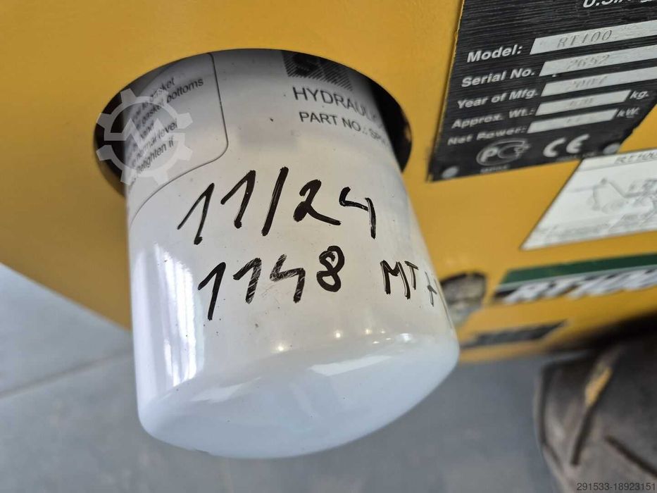 Vermeer RT100 - Koparka łańcuchowa - Serwis nowy - Super STAN