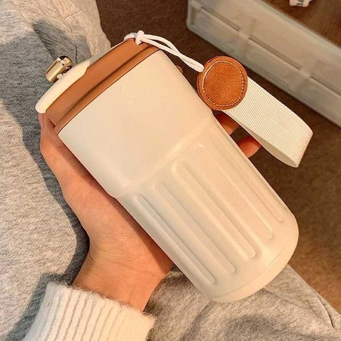 Copo térmico inteligente. Com temperatura LED - Instagramável