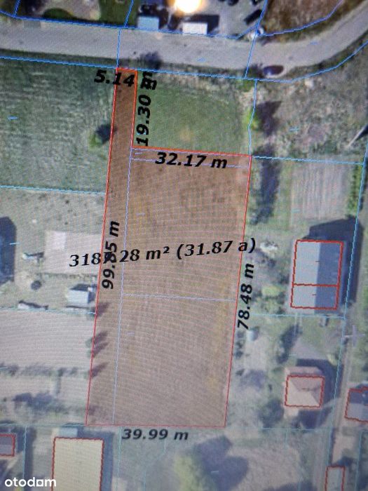 Działka pod inwestycję w mieście, 3100 m² - Widok 2